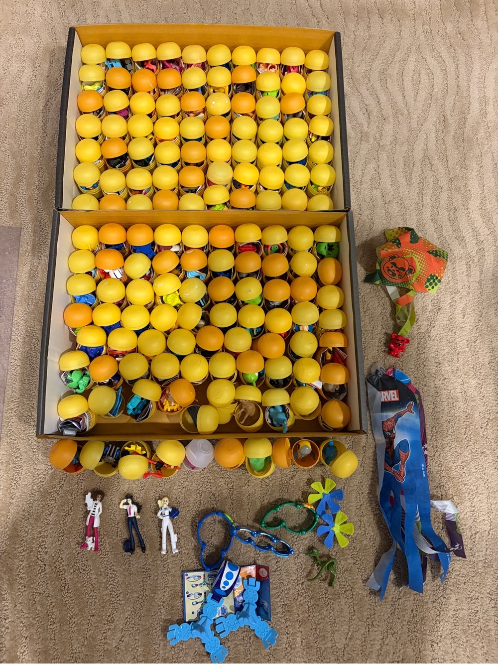 Kinder Egg Toys Assortment over 160+ NWT toys